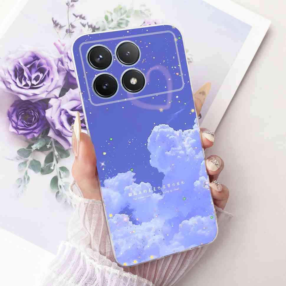 Cartoon Design For Redmi K70 5G 23113RKC6C Case Luxury Fashion Silicone Shell For Redmi K70 K70 Pro 23117RK66C TPU Back Cover
