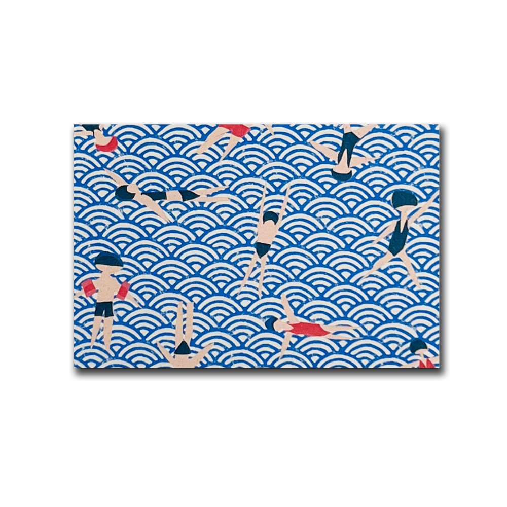 Diverse Women Swimmers Wall Art Prints Nordic Minimalist Posters Swimming Pool Canvas Painting Pictures for Kids Bathroom Decor