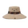 Ethnic Wind Hat Summer Vintage Mountaineering Hat Outdoor Big Brim Sun Hat Sunscreen Sunshade Fisherman Hat