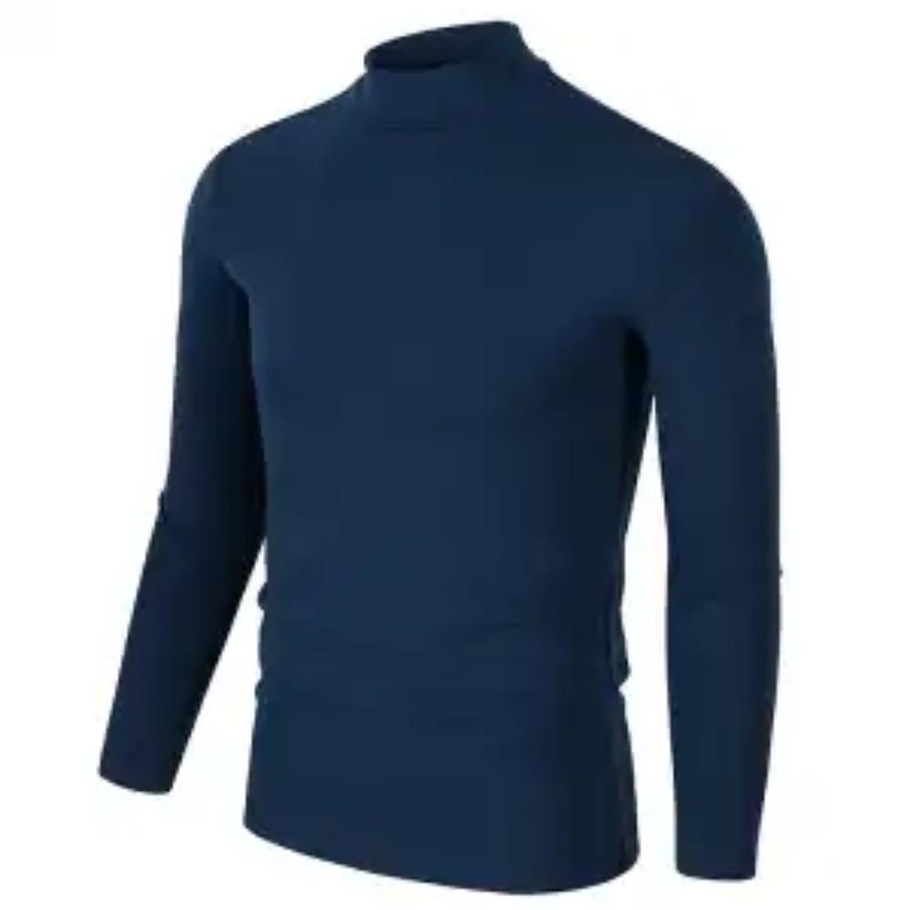 Handsome Spring Autumn Thin Round Neck T-Shirts Simplicity Solid Color Pullovers Fashion Man Casual Classic Men's Clothing 2023