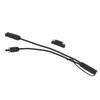 10AWG Solar Panel to SAE Adapter Cable SAE Solar Extension Cable for Automobiles Motorcycles 0.35m