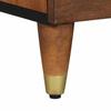 TV Stand Honey Brown 70 x 33 x 46 cm Solid Mango Wood