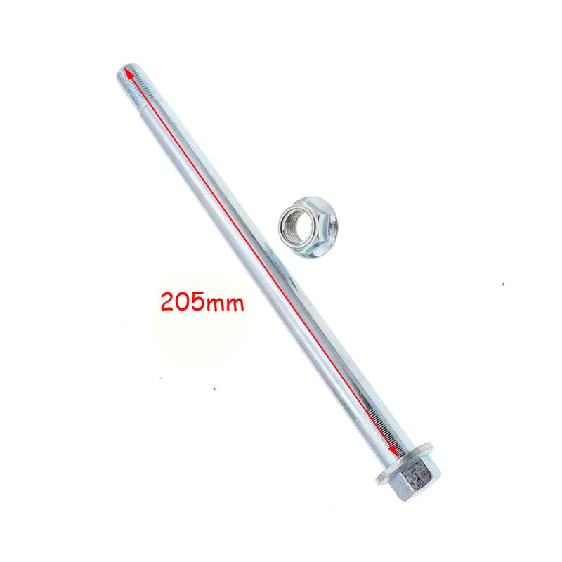 M15 205 210 215 220 225 230 235 240 245 250mm Front Back Rear Wheel Axle for 125cc 150cc 200CC 250CC PIT PRO Trail Dirt Bike