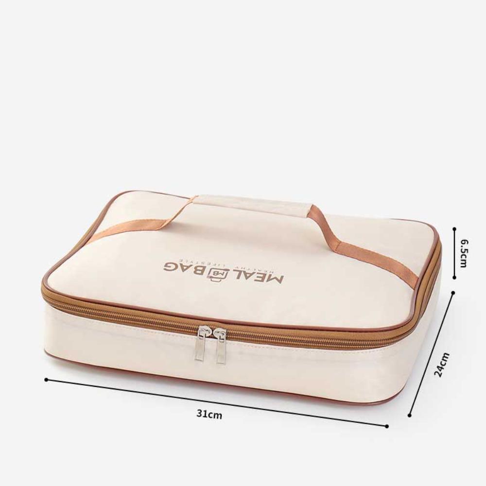 New Aluminum Foil Lunch Box Storage Bag Thickened Insulated Food Thermal Bag Oxford Waterproof Lunch Bag Women