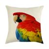 Painted Pattern Of The Macaw Digital Printing Short Plush Pillow Covers For Car Sofa Office Cushion Cover Home Goods