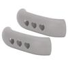 2pcs Silicone Pot Grip Handle Sleeve Heat Resistant Prevent Scald Insulated Hot Handle Holder Cover