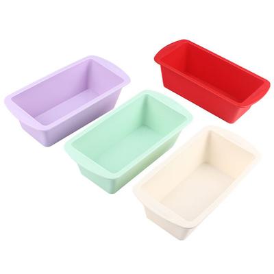 Nonstick Silicone Bread Loaf Pan with Handles Oven Safe Non-stick Heat-resistant Easy Release Bread Baking Tray