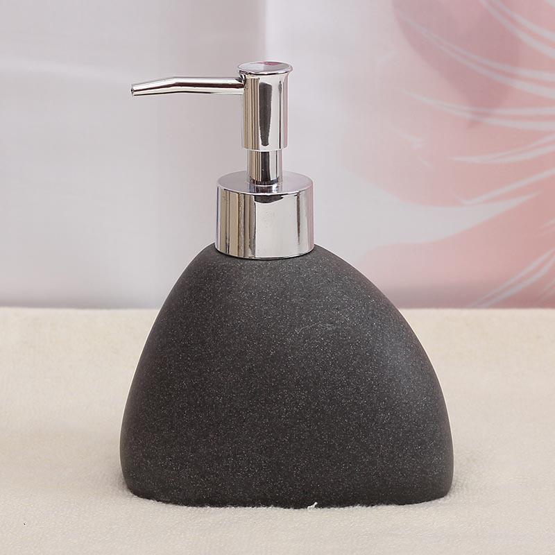 Luxuriöse Keramik-Druckflasche für Handseife, Shampoo und Duschgel