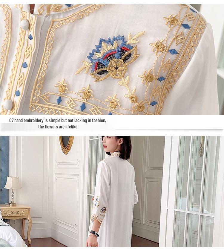 2023 Women's Embroidered Qipao Dress - Retro Ethnic Tang Style
