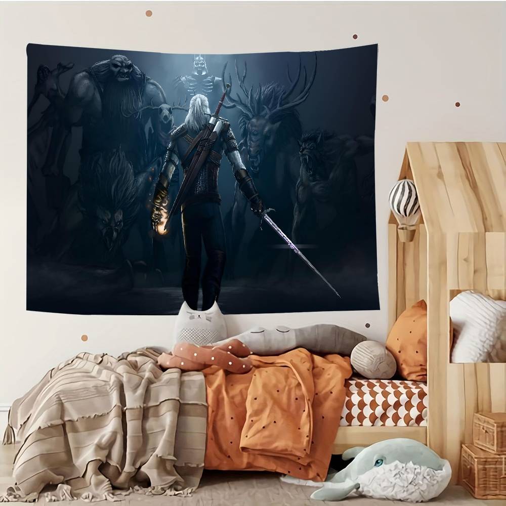 Game HD T The Witcher Tapestry Customizable Tapestries Of Various Styleswall Hangings Celebrity Photo Printingwall Hangings