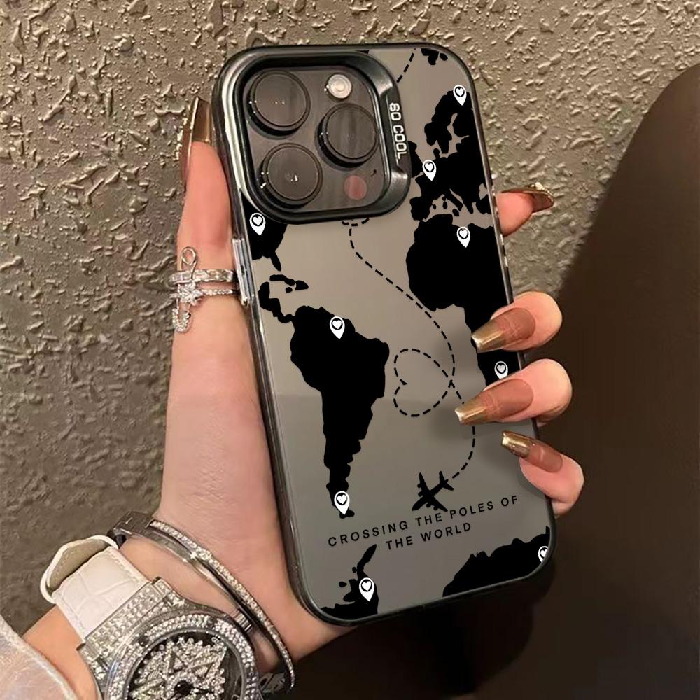 Leopard Print Phone Case For iPhone 16 13 15 14 11 12 17 Pro Max 16 Pro Max Shockproof Bumper Armour IMD Cover Funda Coque Shell