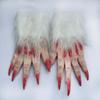 Latex Bestienklauen Gruselige Cosplay-Fäustlinge Party-Requisiten Halloween-Handschuhe Fotografie