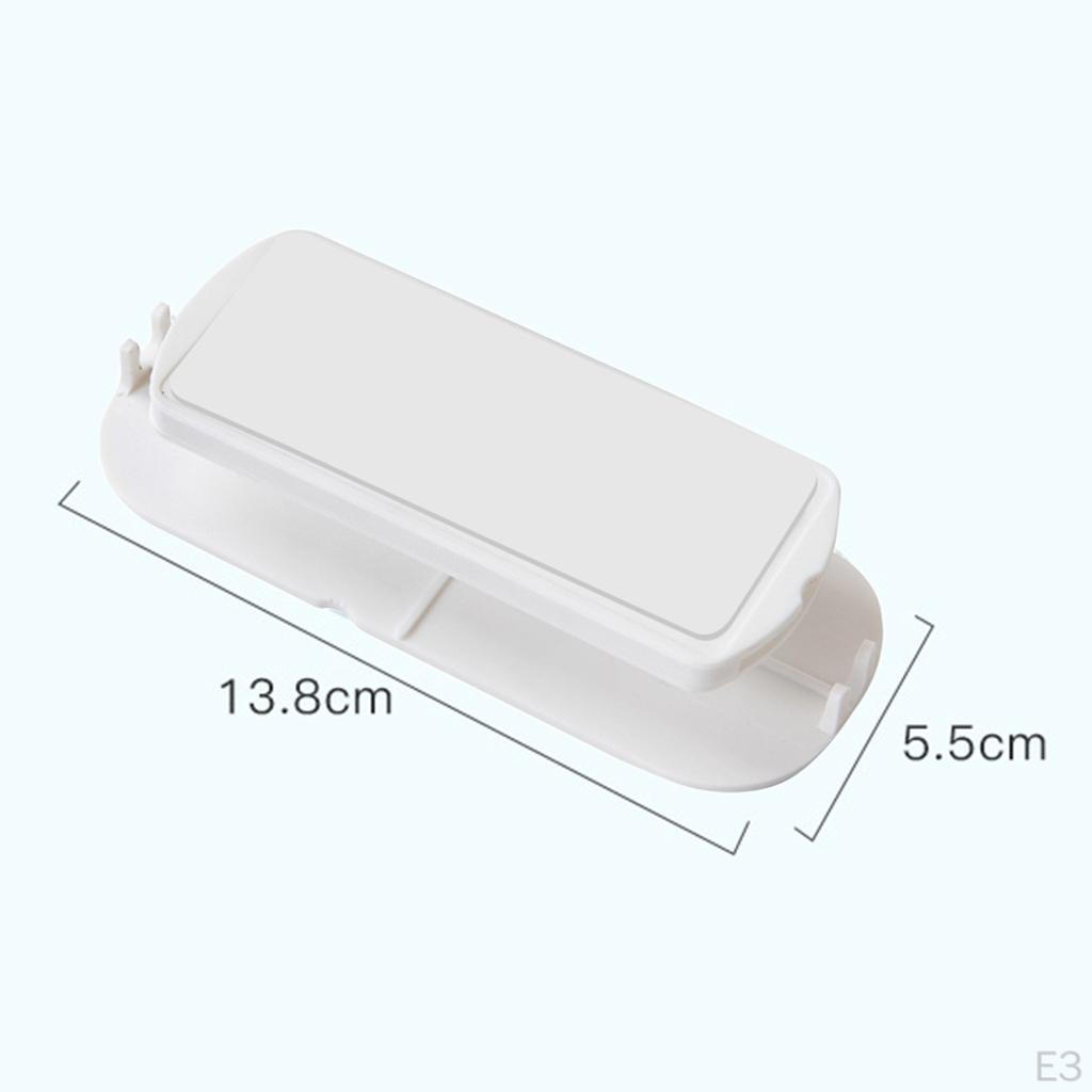 Holder Fixator, No - Socket Sticker Fixer for Desk, Wall, Router, Remote Control, Paper Towel Box