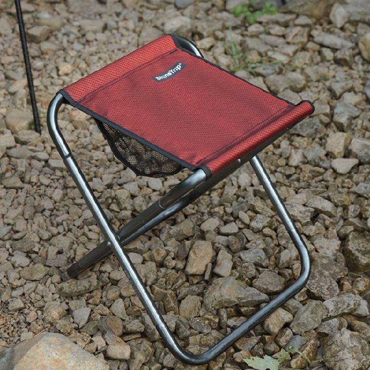 Lightweight Travel Stool Collapsible Outdoor Aluminium-Alloy Stool for Fishing