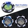 Magnetic Golf Green Reader with Hat Clip High Precision Compact Size Lightweight Portable Bubble Level Golf Putting Green Reading Aid