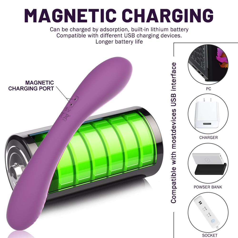 Double Head Vibrator Sex Toys Clitoris Sucker Foldable Dildo G Spot Vagina Massage Masturbation Adult Toy For Women Joinjjtoy