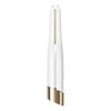 Cordless hair straightener white