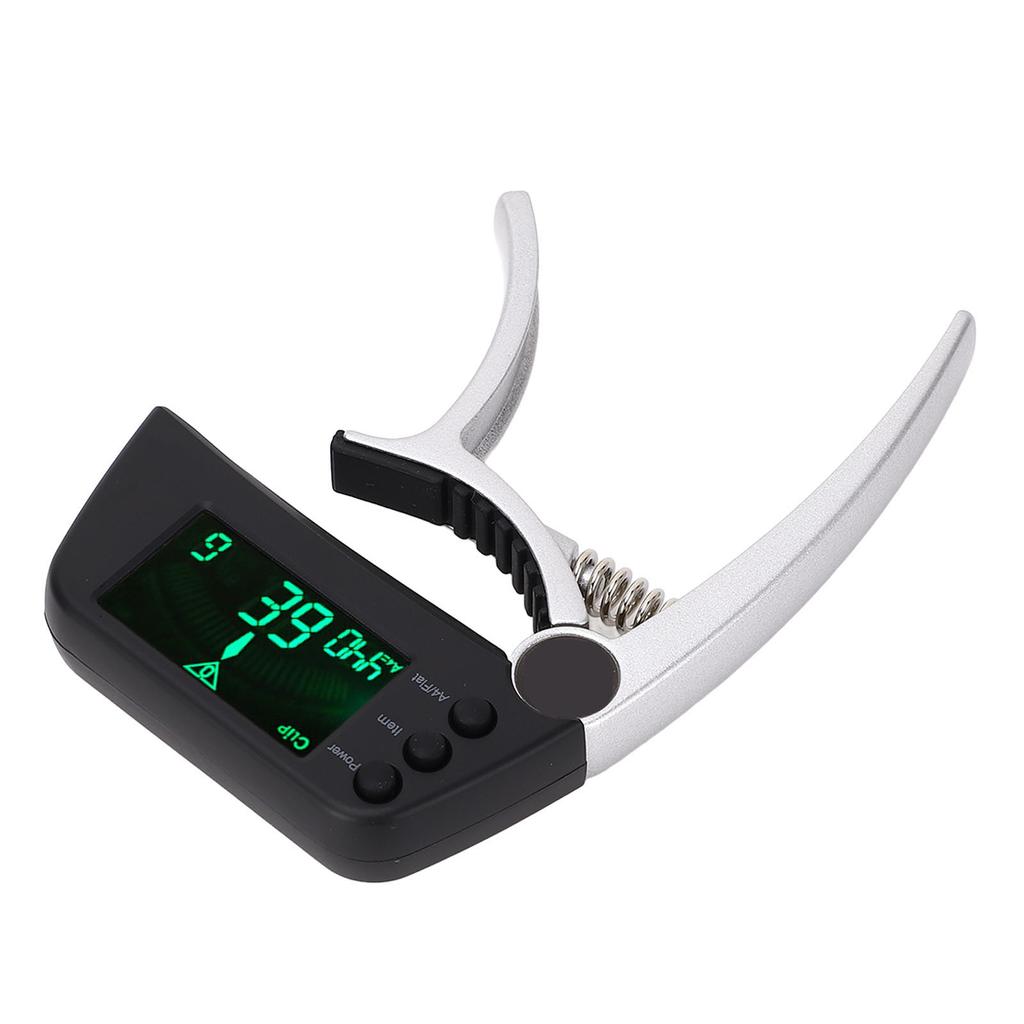 2 In 1 Guitar  Tuner LCD Display Digital Tuning  for Acoustic Electric Classical Guitars Uku