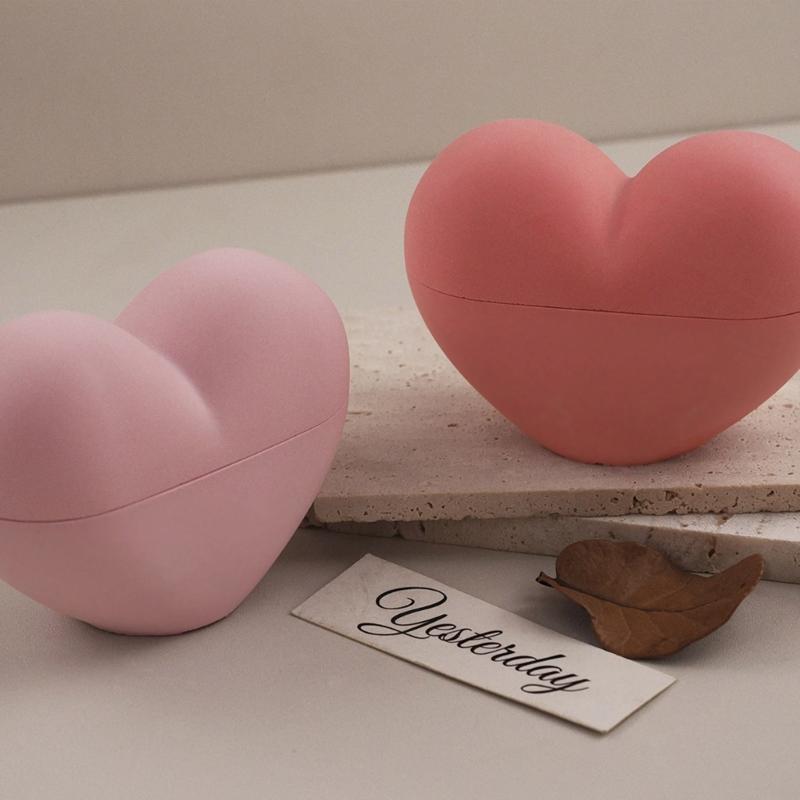 Practical Silicone Mould Home Decoration for Heart Shaped Keepsakes Box and Candle Holders Special for Gifts Making