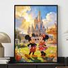 Disney Diamond Painting Art Kit Mickey Minnie Castle Mosaic Handmade Diy Gift Home Decor