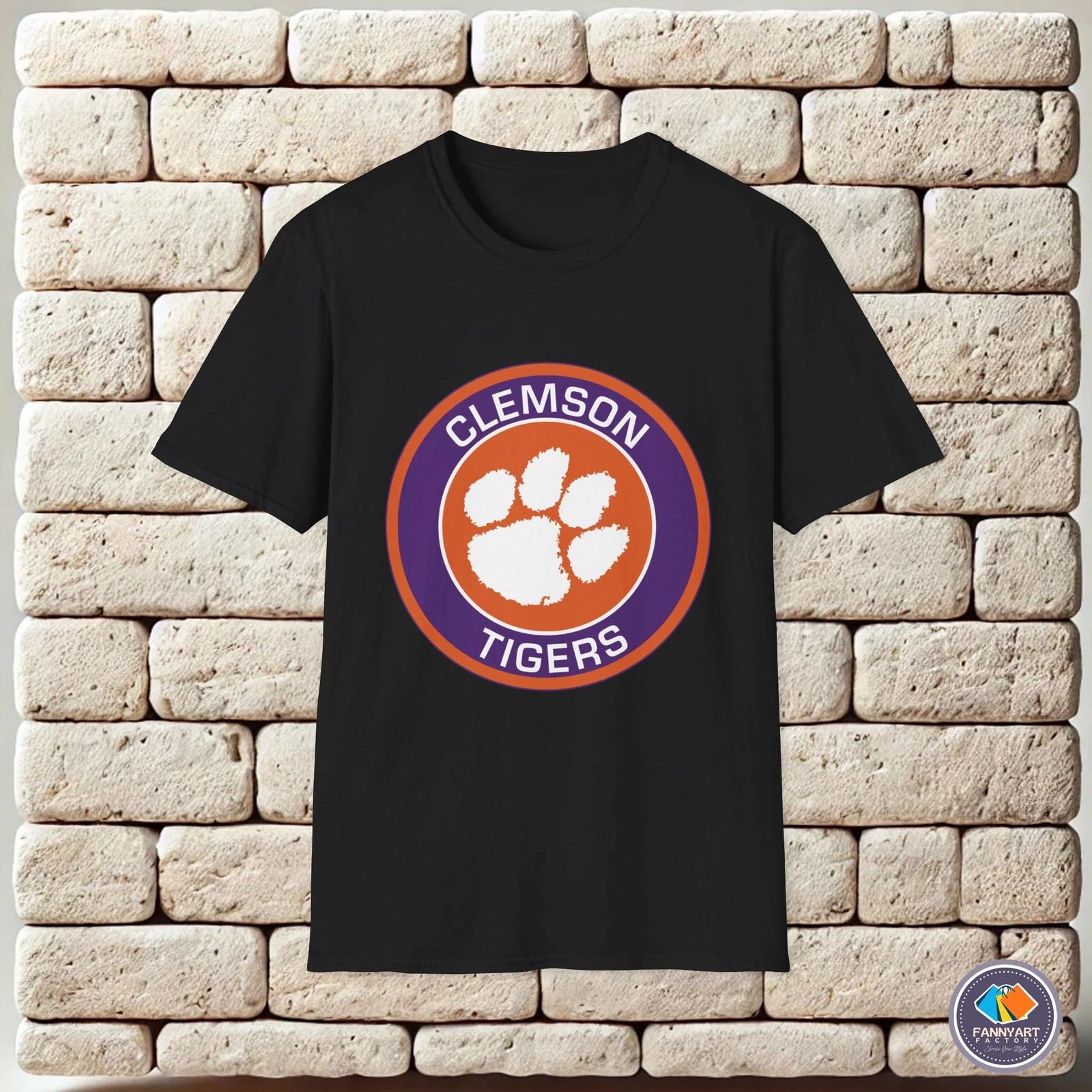 Clemson Tigers Logo Unisex T-Shirt 2XL
