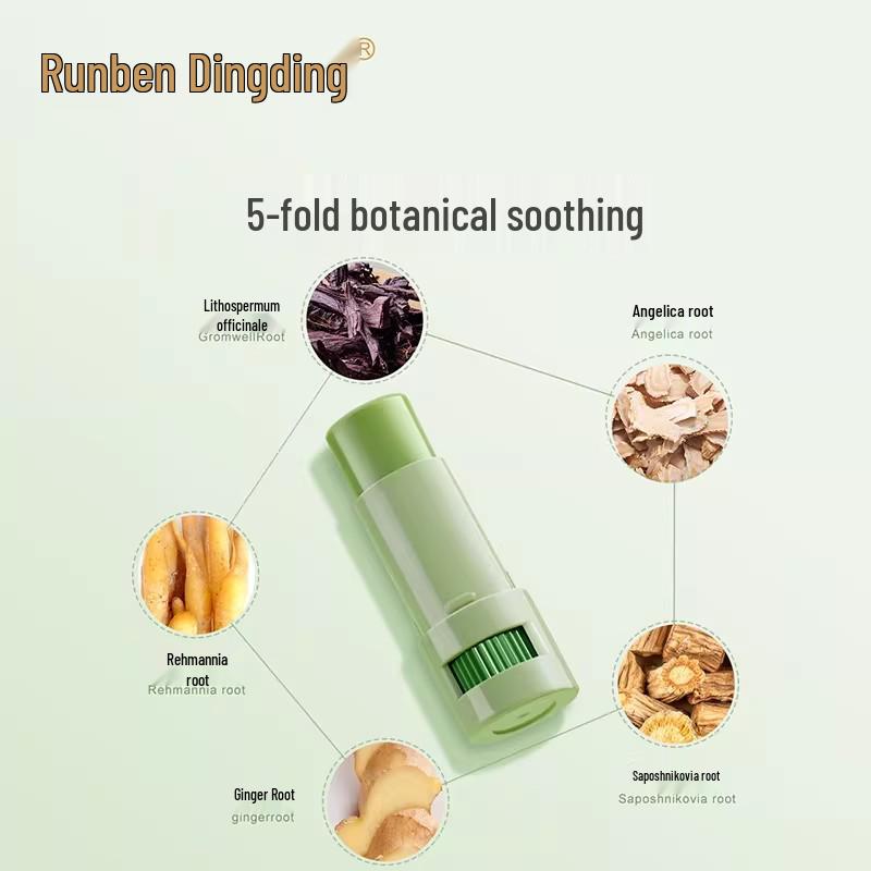 Runben Lithospermum Baby Anti-itch Stick - Soothing Relief for Mosquito Bites, Children's Special, Cool & Portable.