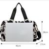 Large Capacity Gym Bag Leopard Print Shoulder Bag Spacious Handbag  Fitness Sports