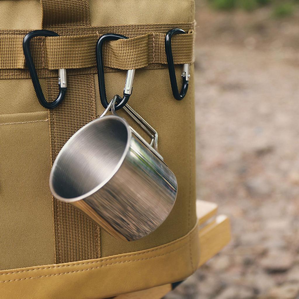 Insulated Lunch Carry Bag Double Layer Large Capacity Leak Proof Oxford Cloth Aluminum Foil with Shoulder Belt Cooler Insulated Bag for Picnic Travel