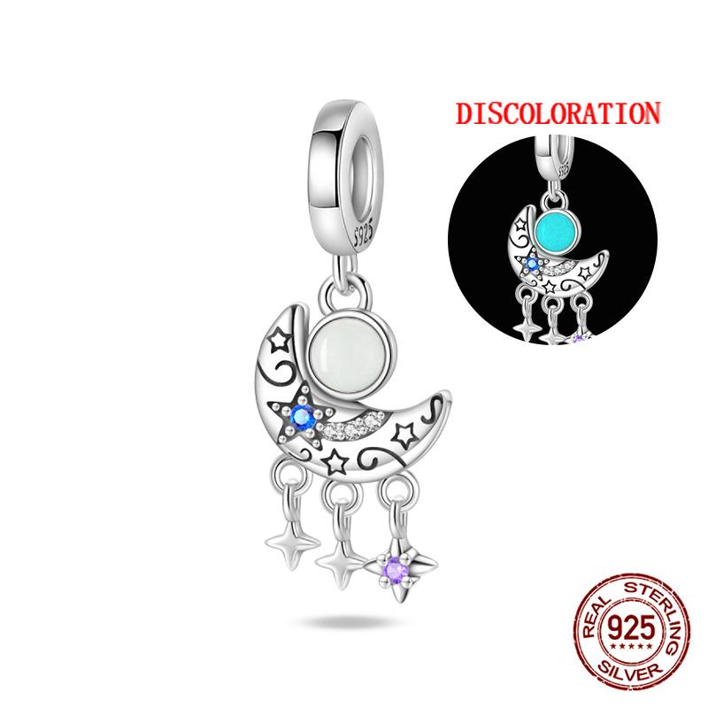 Luminous Copperstars And Moon Charms Fitoriginal Bracelets Diy Jewelry Making For Women Gift