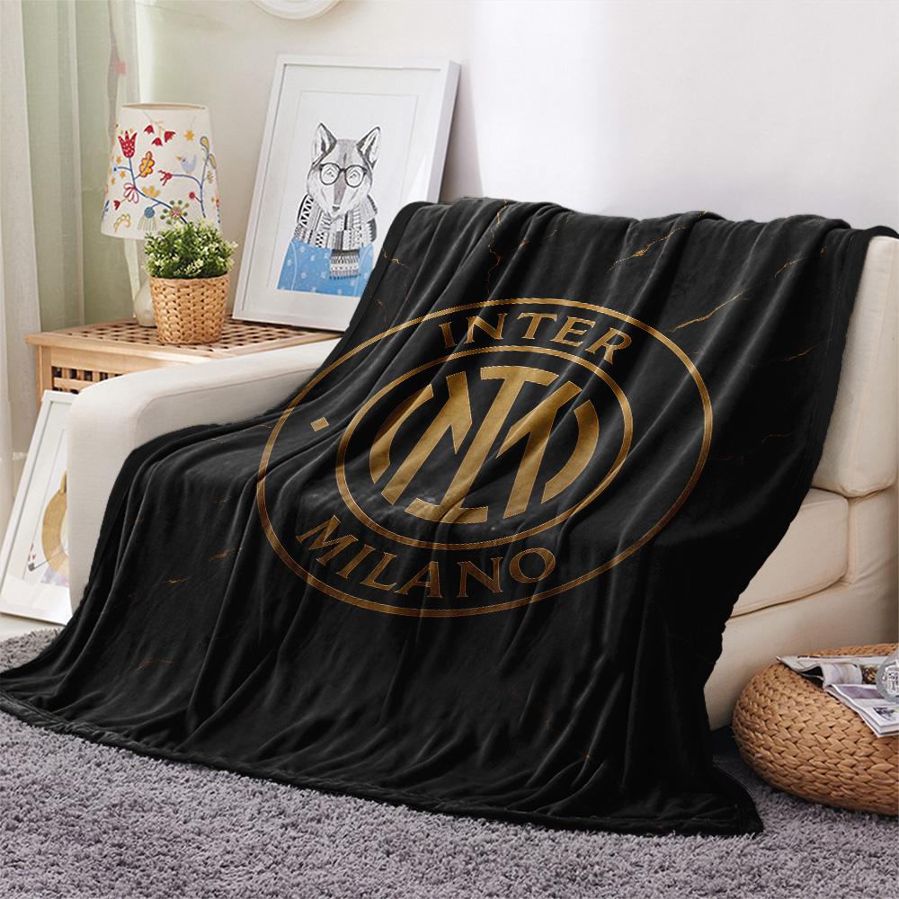 Football Club Internazionale Milano2 Flannel Blanket, High quality Comfortable for All Seasons, Home Decor, Warmth and Comfort