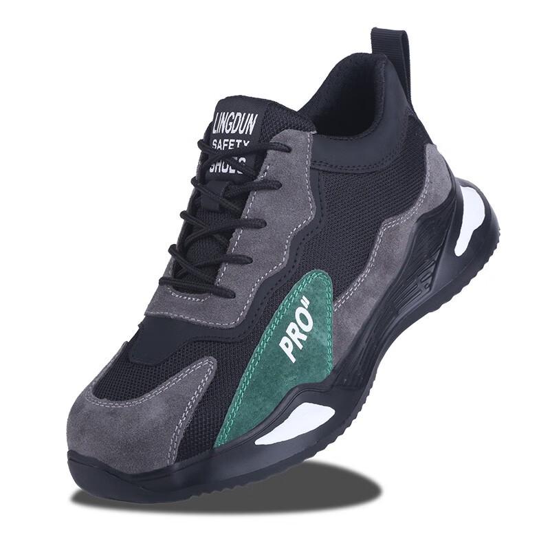 Lao Guanjia Men s Black Steel Toe Safety Shoes 248 43