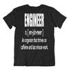 Engineer Organism T-Shirt Novelty Science Shirt Man Cool Gift Tee