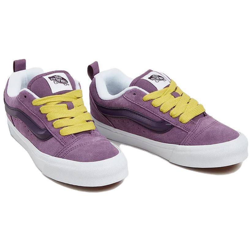 Vans Knu Skool Comfortable Simple Low-Top Skate Shoes Unisex Sneakers Purple VN000CRPPRP