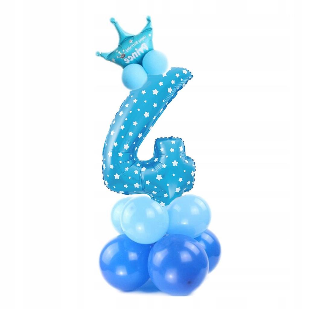 Blue Balloons Set Number 4, 1 Set
