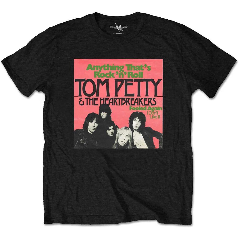 Tom Petty - Anything - Black T-shirt S