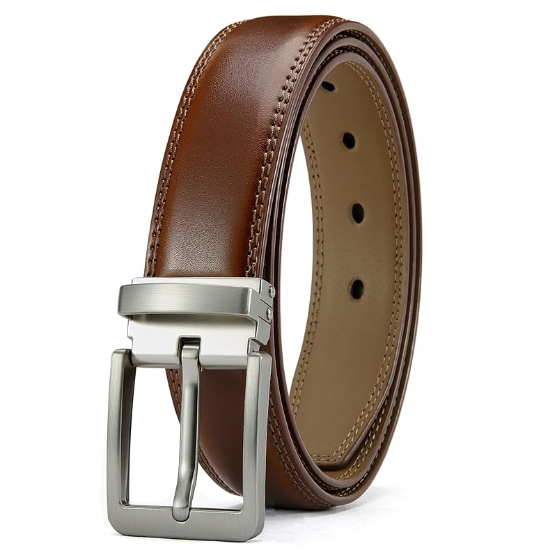 

[CHAOREN] suit belt men s business adjustable length gentleman belt leather fashion casual simple present width 35mm
