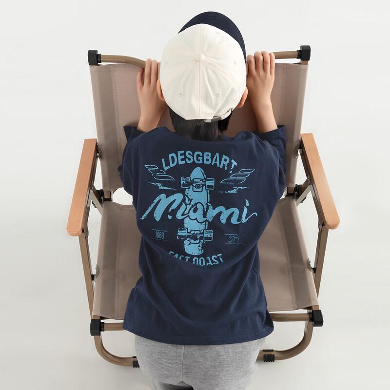 Duoduojia Boys  Long-Sleeved Cotton T-Shirt 120