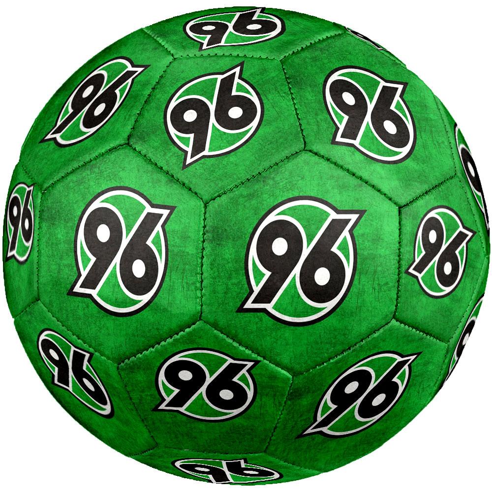 Hannover 96 FC Size 5 Soccer Ball, Machine-Stitched PVC, Durable & High Bounce, All Ages Fit, Fan Merchandise, Matches & Outdoor Use.