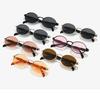 Elegant Oval Frame Women's Sunglasses: High-End, Luxury Sun Protection in European & American Fashion.
