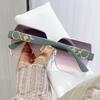 Trendy Unisex Retro Frameless Cut-Edge Sunglasses with Large UV Protective Lenses
