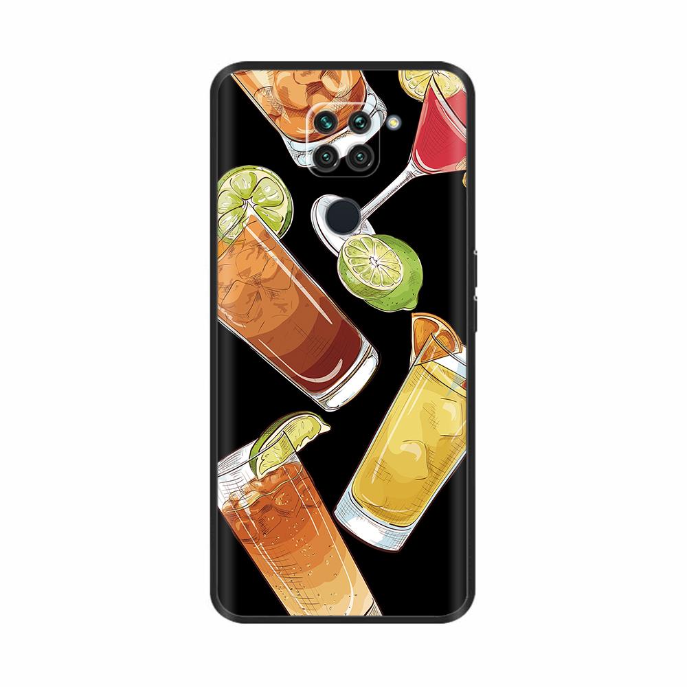 Case For Xiaomi Redmi Note 9 Case Soft Black Silicon Back Cover For Redmi Note9 Cover Redmi Note 9 Case Funda Coque Bumper Shell