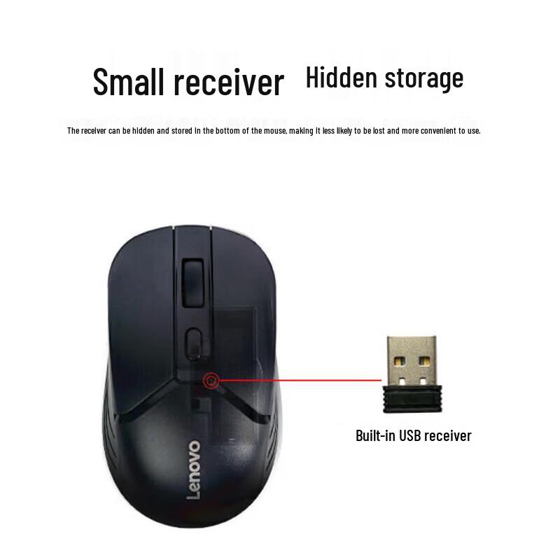 Lenovo KN200 Wireless Keyboard and Mouse Combo