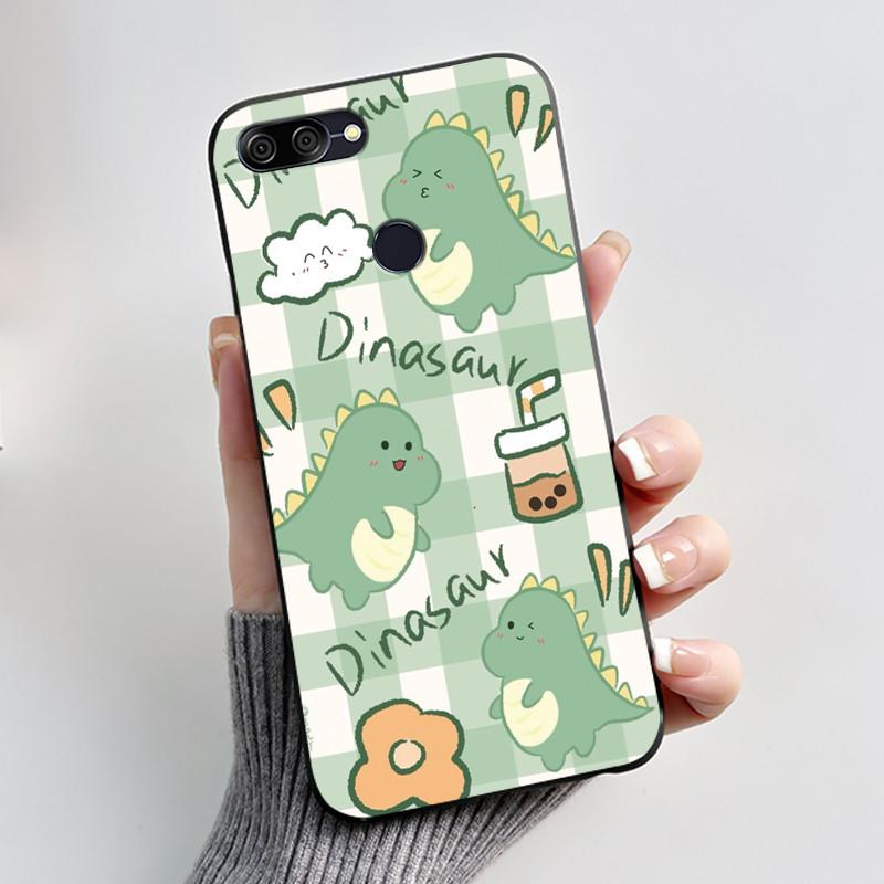 For Asus ZenFone Max Plus M1 ZB570TL X018D Case Aesthetic Cat Cartoon Soft TPU Silicone Back Protective Cover Coque Fundas Capa