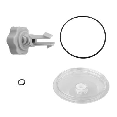 Blattfang-Abdeckung mit O-Ring-Ventil-Kit für Intex 12 Zoll Sandfilterpumpe SF80110-1 Außenpool-Ersatzzubehör