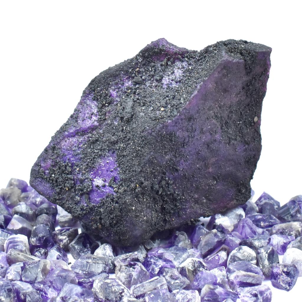 Natural Purple Sapphire Loose Gemstone 1233.25 Ct Uncut Raw Rough September Birthday Birthstone