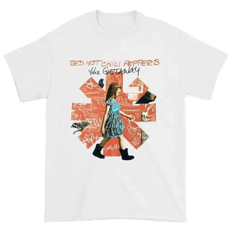 2025 Summer Fashion Rock American Retro Pattern Printed Unisex T-shirts High-quality Pure Cotton Summer Casual Graphic T Shirts