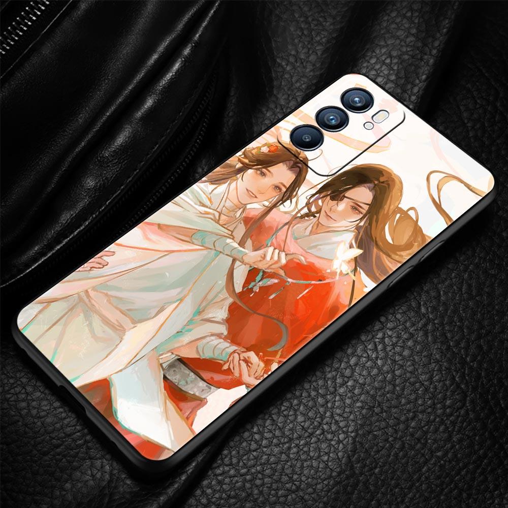 Heaven Official’s Blessing Phone Case For Oppo A54 A53 A52 A9 2020 A15 A95 A16 A76 A74 A12 Find X5 Reno7 Reno6 Pro Plus 5G Cover