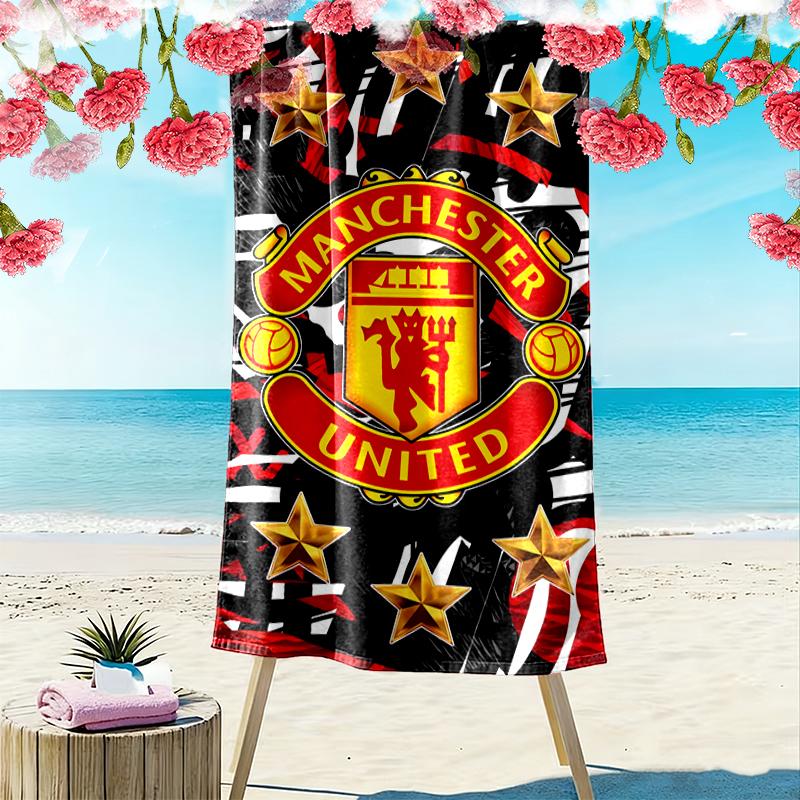 Manchester United Manchester City Beach Towel, A Must-have for Any Perfect Trip, Perfect Birthday, Holiday Gift For Family and Friends