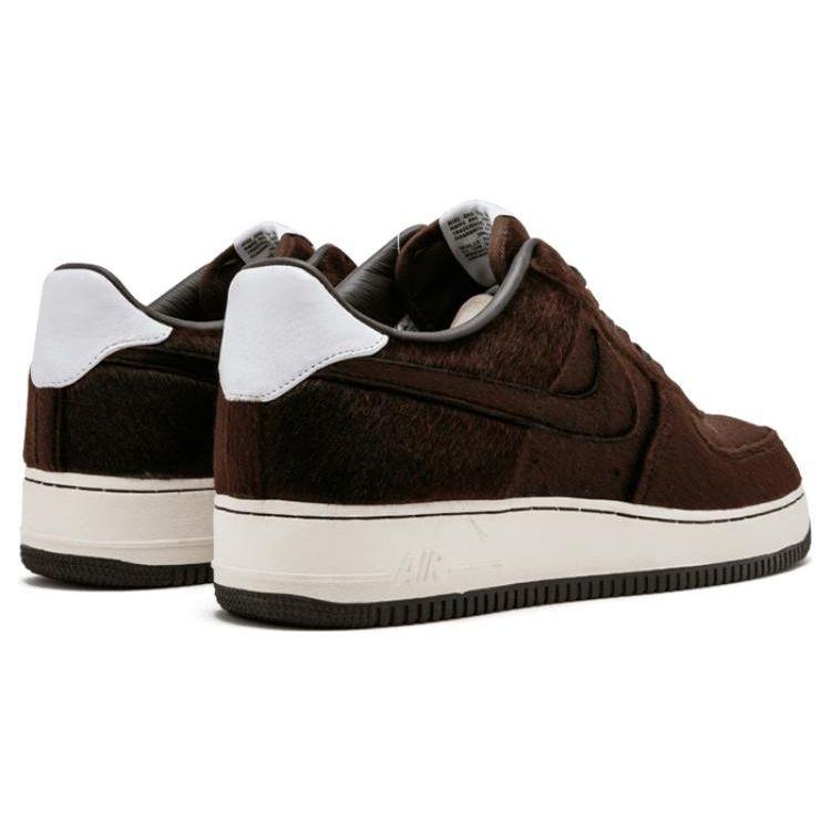 Nike Air Force 1 Low Prm Tz Bearbrick Men Sneakers Brown Dark-Cinder 512518-220