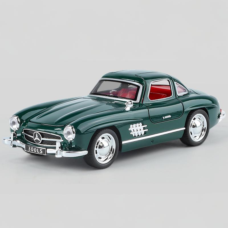 1:32 Mercedes Benz 300SL Classic Sports Racing Car Diecast Model Car Alloy Outdoor Collections Ornaments Decorations Hobbies Boy